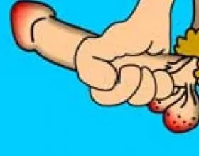 Penis handjob